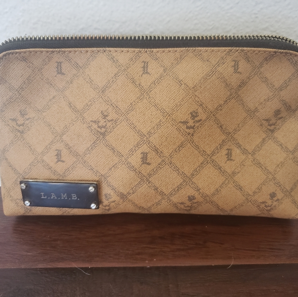 L.A.M.B. small cosmetic bag